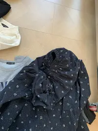 【朴大艺】碎花记忆 法式复古碎花半身裙大裙摆小个子减龄