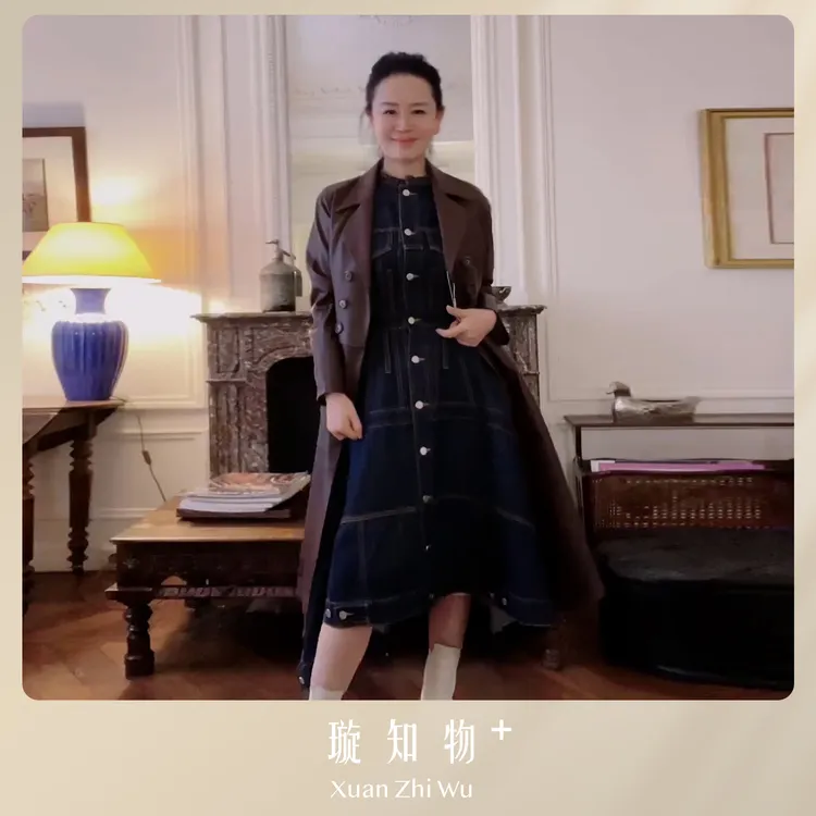 布拉格皮衣外套 轻奢时尚长袖气质王璇原创设计