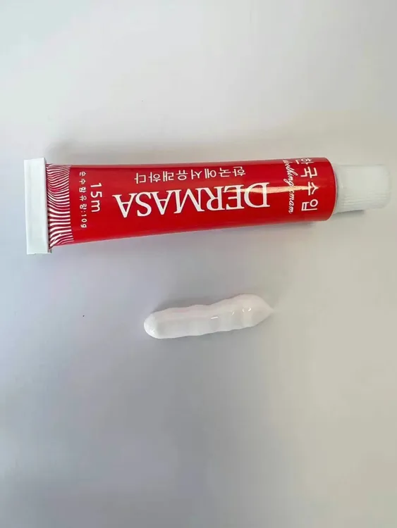 三代文秀高品质小白白舒缓膏眉眼唇通用滋润纹绣纹身不变色不氧化