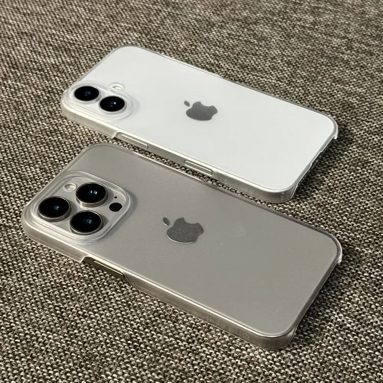 雅天立半包PC磨砂硬壳适用苹果16promax手机壳华为oppo小米15vivo