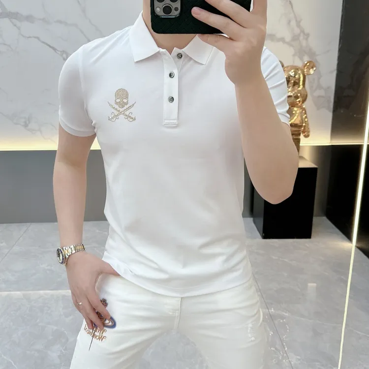 冰希高奢.经典潮牌男士POLO衫商务休闲百搭半袖舒适t2025夏季新款