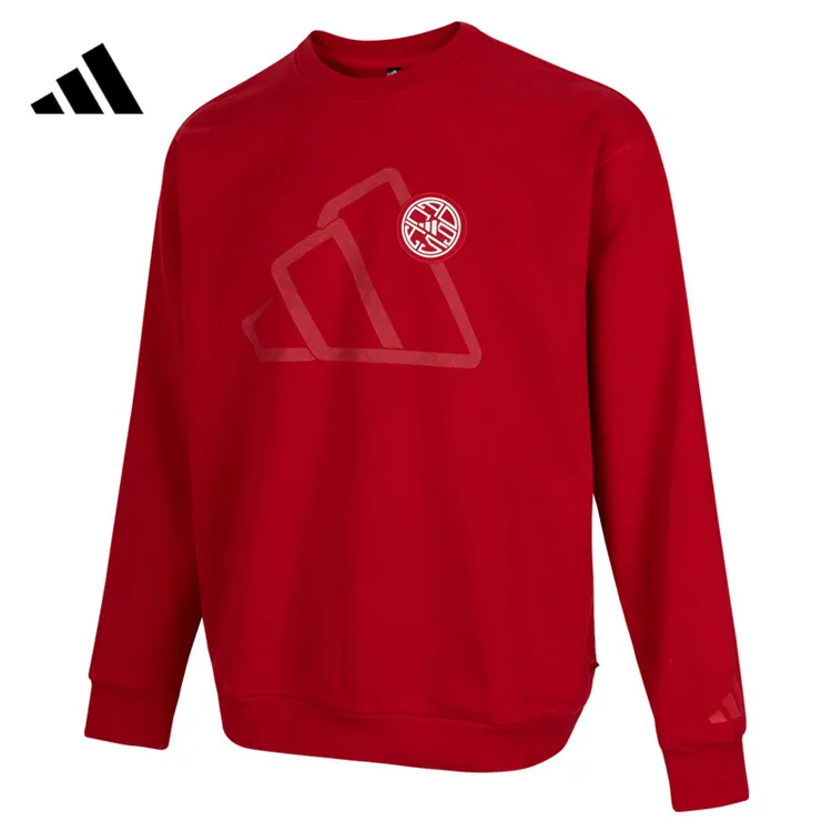 【商城】流光风Adidas阿迪达斯男子运动休闲圆领卫衣套衫JM1003