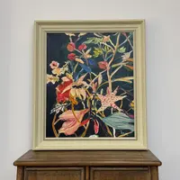 漫颜刘新品《花束#青莲》油画