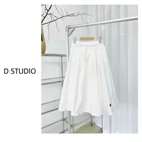 D STUDIO 蕾丝花长半身裙 D2206