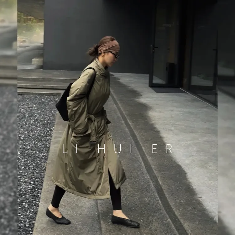 LiHuiEr李慧儿【零落山川】2025冬轻奢百搭气质时尚外套369-506