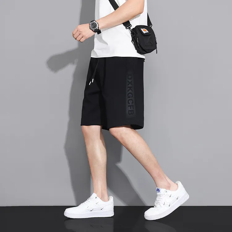 男短裤夏季薄款休闲裤透气宽松男士运动跑步潮流时尚外穿百搭65棉