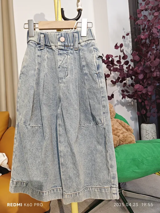 31005高端潮流时尚百搭休闲童装时尚牛仔裤A16-1-1