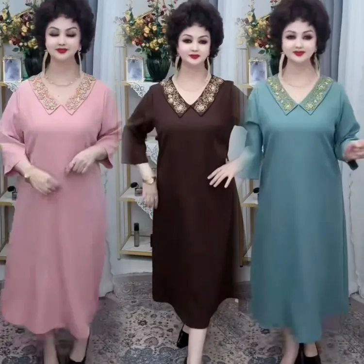 新款时尚网红大码连衣裙