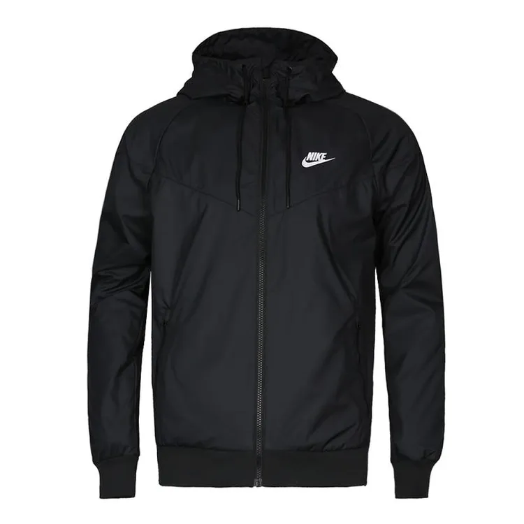 NIKE耐克男子AS M NSW WR JKT流光风梭织连帽外套727325-010