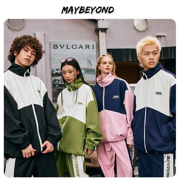 【老干部专属】MAYBEYOND 25AW春季新款休闲百搭潮流时尚情侣款套装