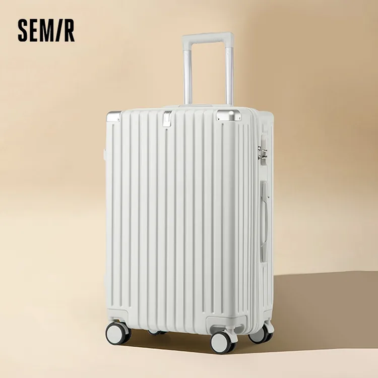 Semir/森马多功能大容量行李箱旅行箱登机箱结实耐用学生男女通用