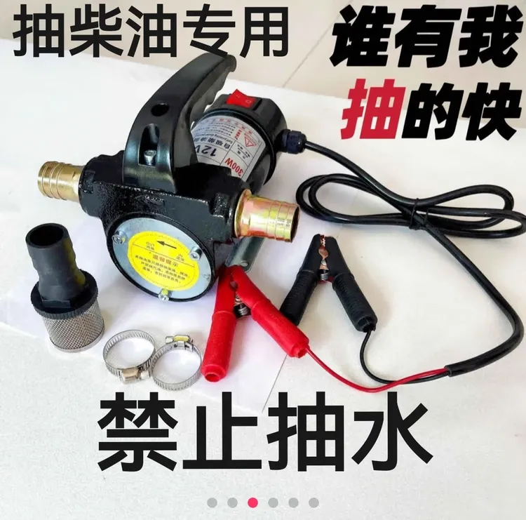 （禁止抽水）抽油泵12v24v220v柴油泵小型抽油机自吸泵加油泵