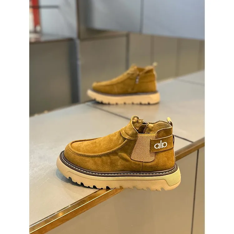 难写 025冬季新款单棉同款加绒保暖爆款时尚简约高帮鞋休闲运动鞋