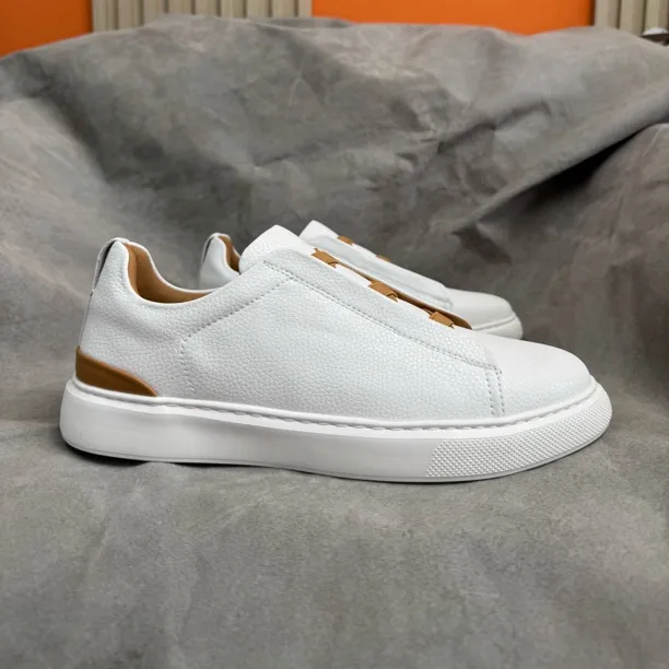 TAAIRXTO一脚蹬懒人鞋男鞋秋季新款老钱枫平底西裤专用小白鞋潮