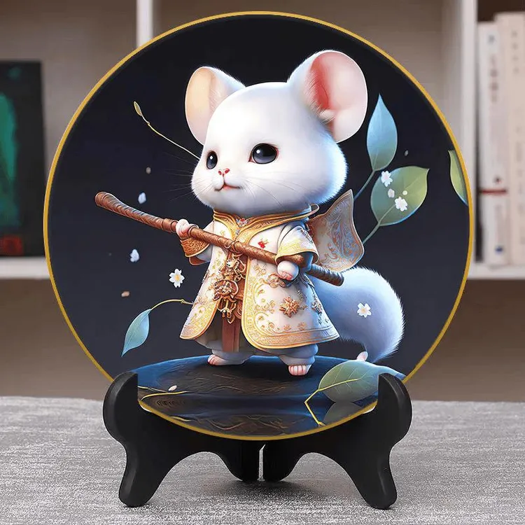 新疆包邮摆件客厅电视柜轻奢高档玄关桌面摆台展示柜装饰品