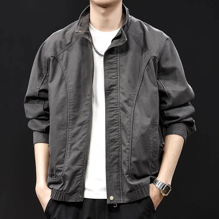 MR.MUDI/穆迪先生日系潮牌高端夹克2025新款春秋款衣服男工装外套