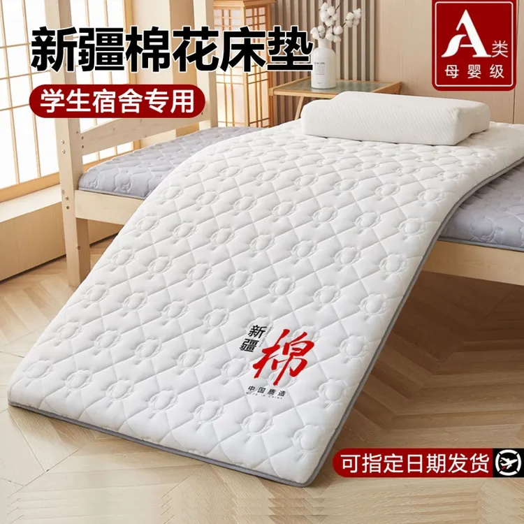 2025新款A类床垫慢回弹记忆棉床褥垫中国新疆棉床垫学生宿舍单人