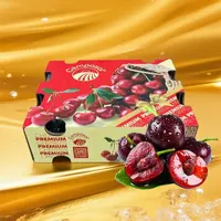 【智利海运索尔桑提娜车厘子】4JD 偏大 净果5斤 内附果径卡太原拍