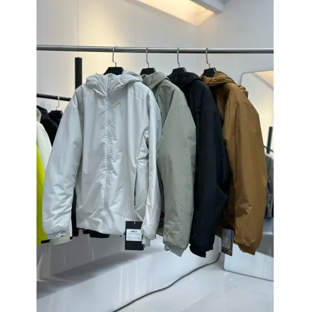 阿童木秋冬连帽运动户外三防轻量化通勤商务防刮保暖棉服情侣休闲