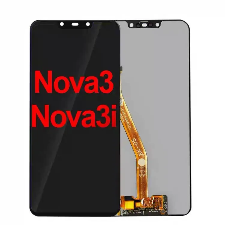 适用华为nova3/nova3i/麦芒7/INE-AL00内外屏触摸显示屏幕总成