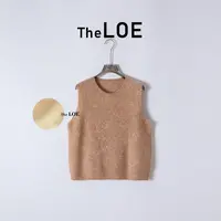 TheLOE/【婴儿肌全羊毛羊绒拉绒叠穿马甲】百搭无袖针织马甲#LE-752