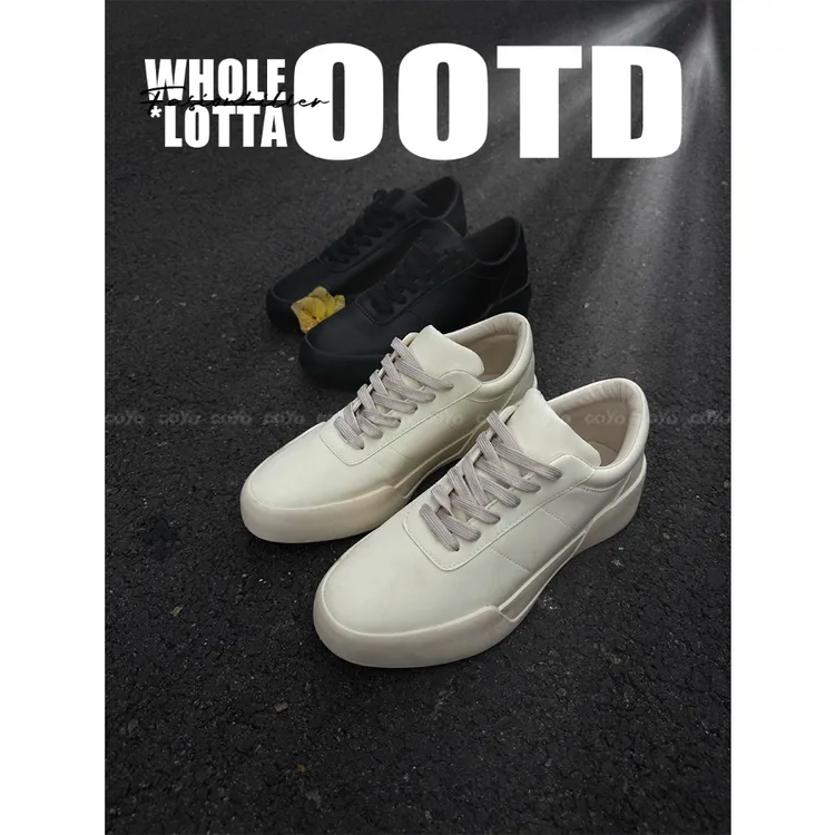 aoyo25FW*BULLET HEAD冬季厚底增高板鞋 百搭经典低帮系带板鞋