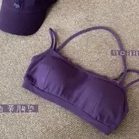G2-1 紫色韵味蕾丝有垫小吊带
