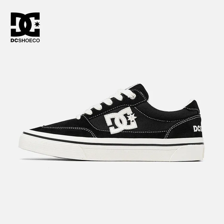 DCSHOES CANVAS CAS 冬季情侣款板鞋薄款透气帆布鞋时尚百搭男鞋
