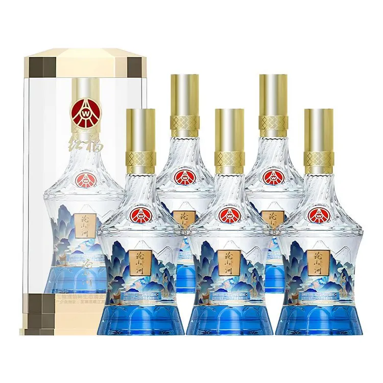 红福-论山河 宜宾五粮液仙林生态出品整箱装52度500毫升6瓶