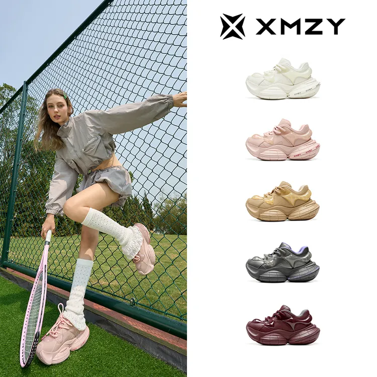 【极夜光轮】XMZY2025春季新款原创时尚百搭设计厚底增高老爹鞋女
