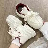 蝴蝶 2025冬季新款潮鞋女网面透气百搭休闲运动鞋