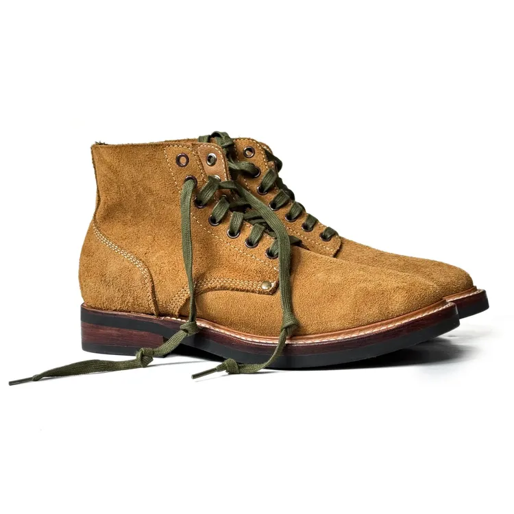 远山大叔M43大逃亡限量版厚底中帮复古百搭真皮男款棕色