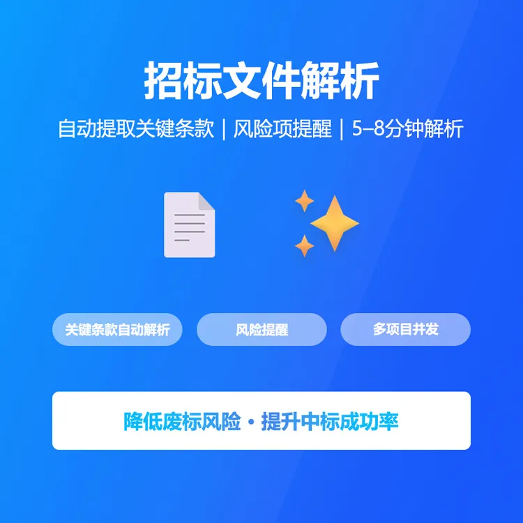 招标文件解析服务
