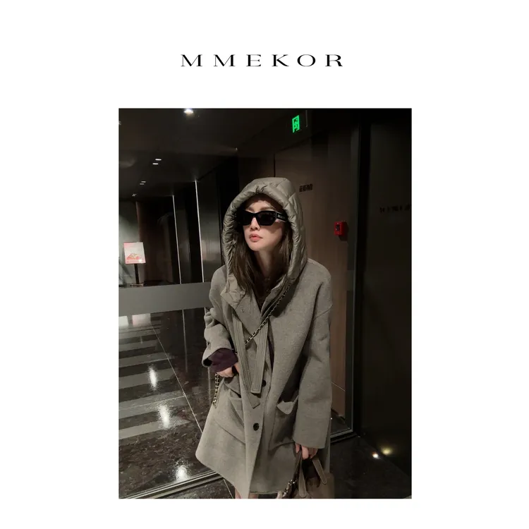 MMEKOR“秘鲁大衣” 2025新款秋款智职场不费力经典外套 30755