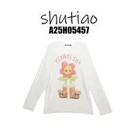 【SHUTIAO】2025秋冬:新款小众设计款T恤A25H05457