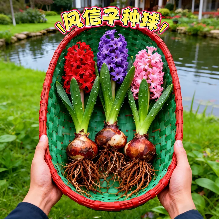 进口风信子种球水养土培冬季水培带芽耐寒易活花卉盆栽植物室内花