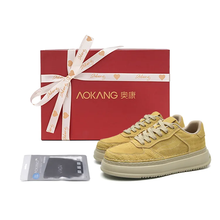 Aokang/奥康 【七夕情人节礼物】正品礼盒装送礼男朋友老公生日礼物