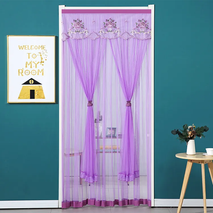 门帘防蚊夏季家用卧室门帘隔断帘客厅门帘子新款门帘自粘2025新款