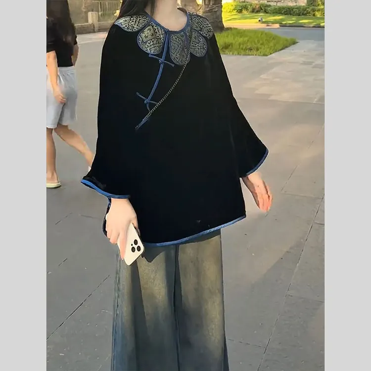 新中式女装国风上衣禅意高端精致唐装衬衫外套小衫女2025秋季新款