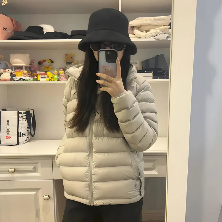 新款排骨棉服女生短款棉衣宽松连帽保暖上衣外套百搭舒适棉袄薄款