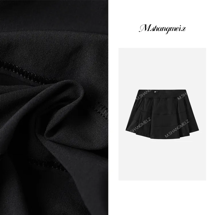 M.SHANGMEI.Z/沐熙【棒球女主】美大哥可调节贴身活力半身裙X072845