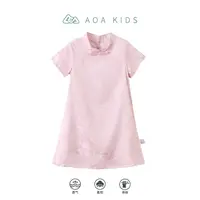 【051】新中式女童旗袍夏季薄款儿童复古连衣裙国风童装宝宝连衣裙