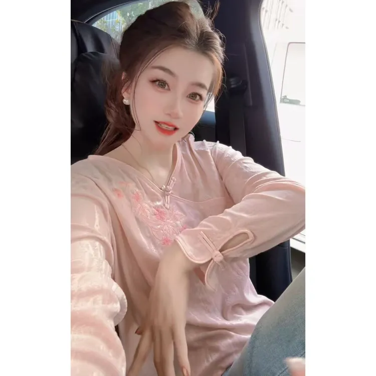 『锦绣芳华X』设计显瘦百搭时尚衬衫7739