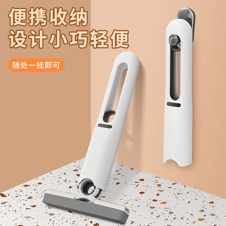 手持免手洗桌面迷你小拖把吸水吸尘清理吸水小拖把