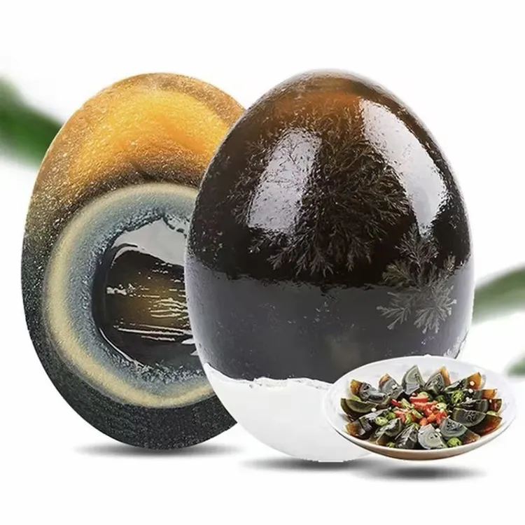 【70-80克/枚】农家鄱阳湖皮蛋江西特产无铅工艺溏心砂心松花蛋变蛋