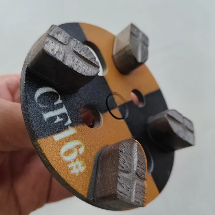 盾形金刚石合金刀头研磨机打磨混凝土地坪固化地坪金钢石磨块