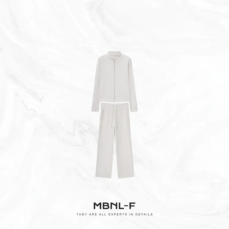 MBNL-F "羊绒蛋白套装" 极简随性松弛感卫衣套装 秦磊XM-XTZ5502