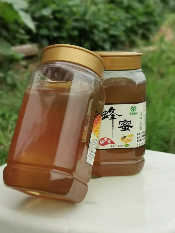 农家自养传统原味食用成熟百花蜂蜜手工罐装健康蜂蜜