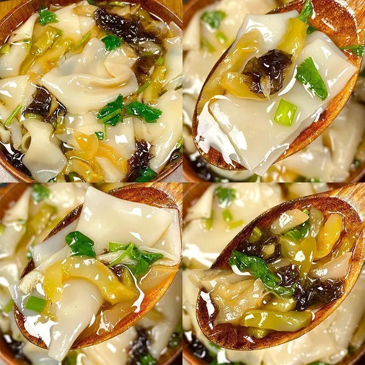 酸汤面冲泡即食叶酸汤面片虾米紫菜速食免煮冲泡早餐夜宵CH