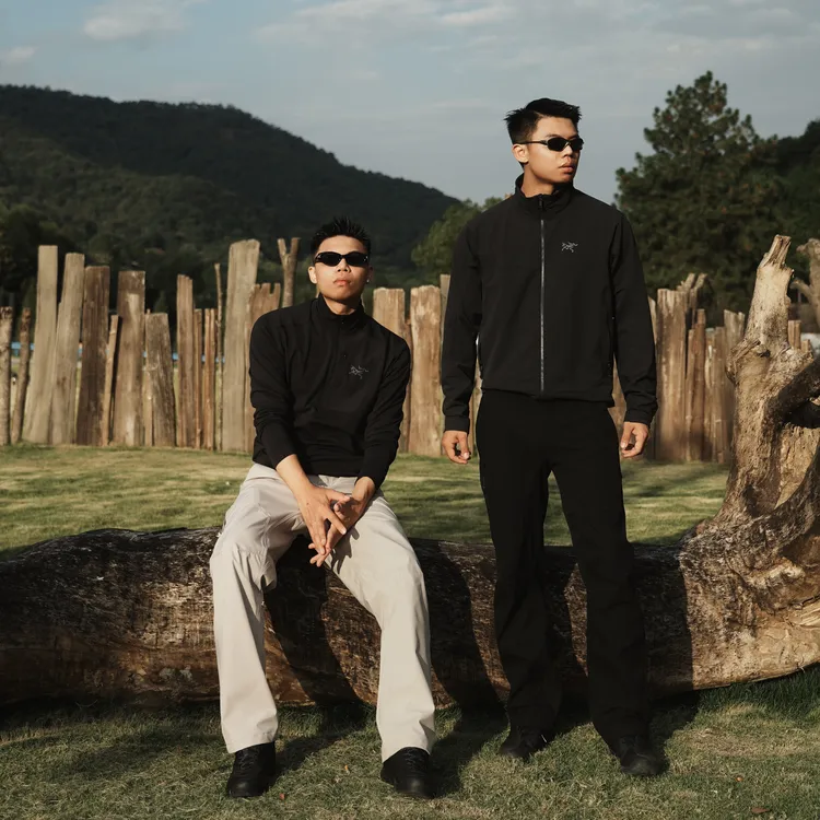 【弯刀4.0硬壳休闲裤】OKBRO25AW户外30+裁片解构立体剪裁冲锋裤